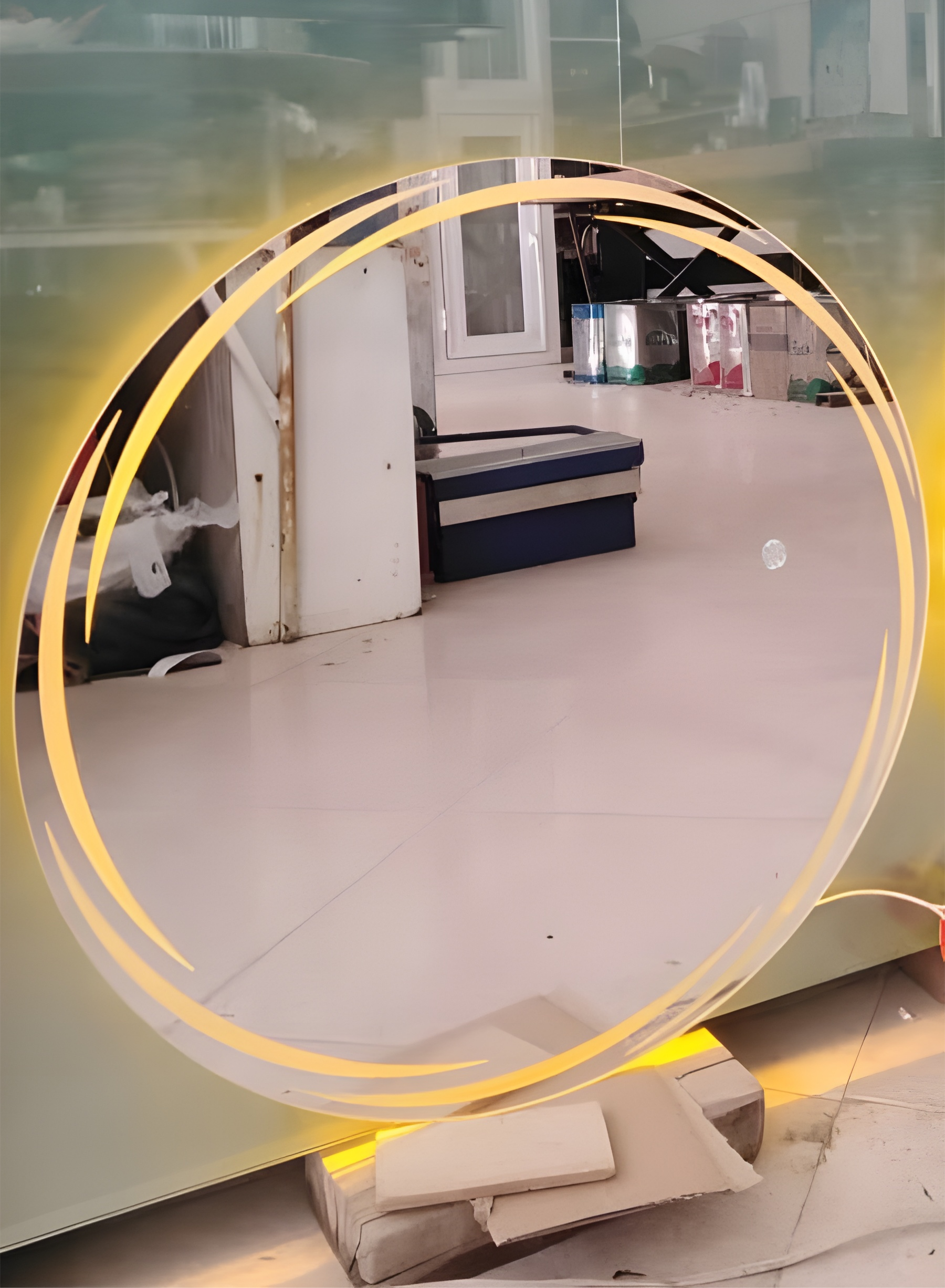 اینه بک لایت لمسی دورحلال